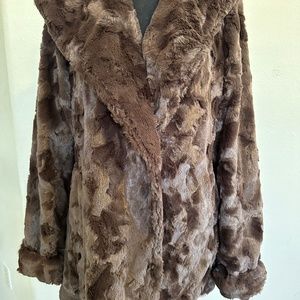 Sanctuary Faux Fur Jacket Size Small